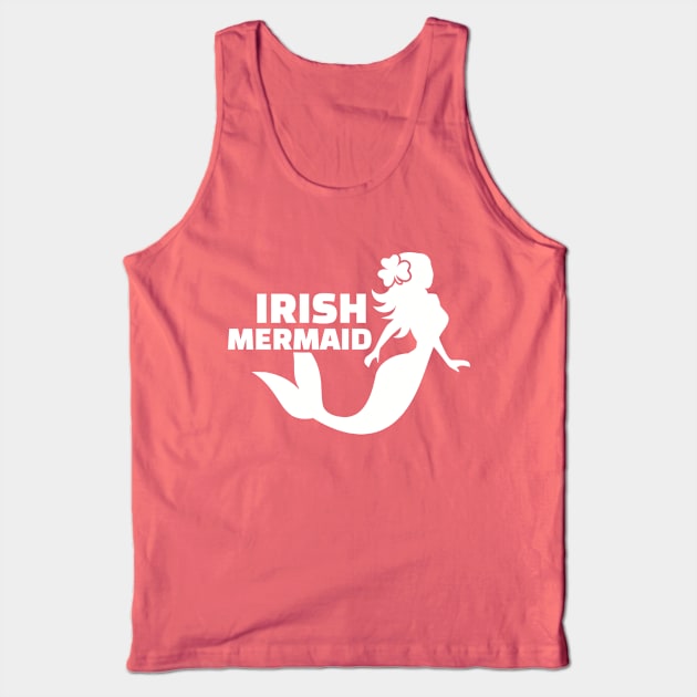 Irish Mermaid Tank Top by Designzz